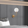 Opviq Sferis - 15030 Lámpara de Pared Dorada